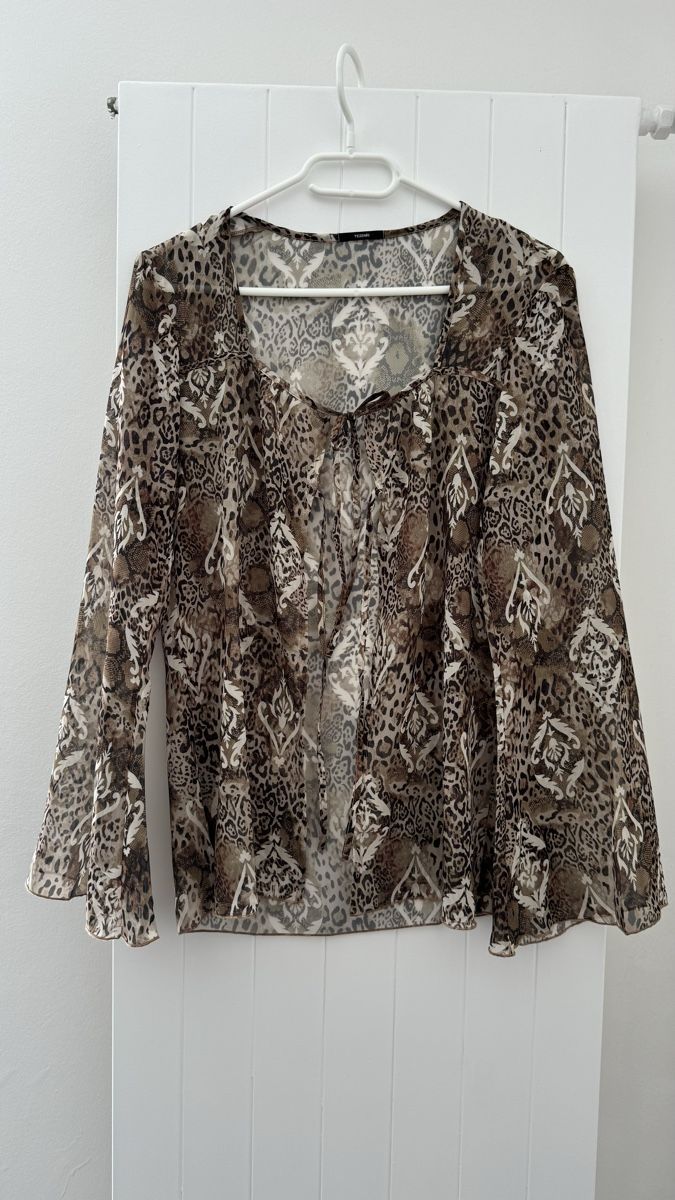 Camicette: Chiffonbluse - Leopard Look – Usato da Neerach venduto da irasan 1
