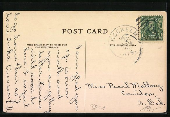 Cartoline postali: The problem is solved, Herr allein am Sc – Usato da Berlin venduto da bartko-reher 1