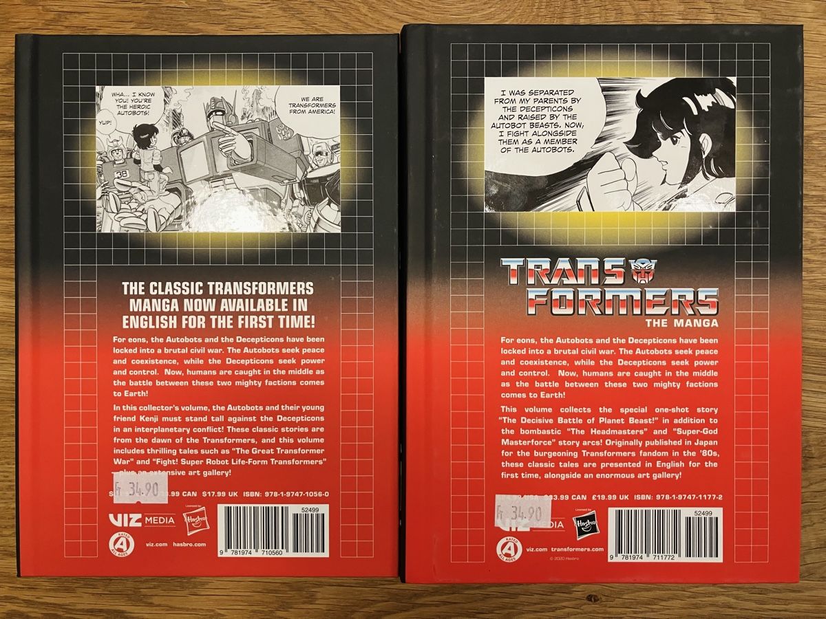 Fumetti: Transformers The Manga Band 1 und 2 – Nuovo (secondo la descrizione) da Gossau ZH venduto da whysoserious 2