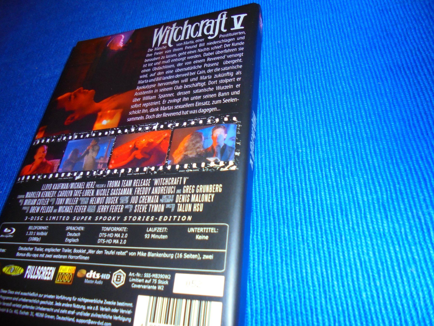 Tutti i DVDs: Mediabook watt. Witchcraft V /Lim.052 /75 / Cov. W2 – Nuovo (secondo la descrizione) da Wattenwil venduto da Firebird1 3