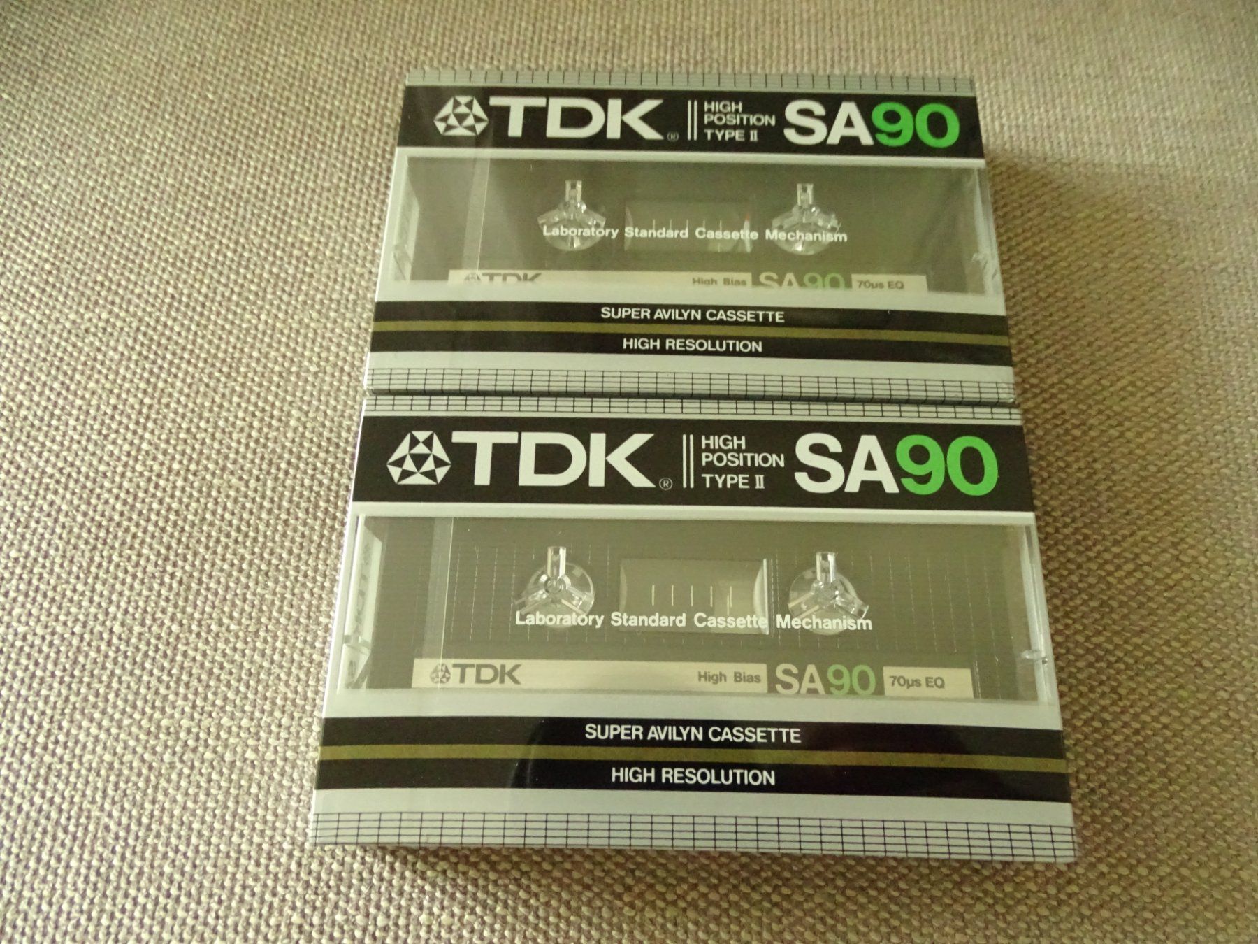 Musicassette: 2x TDK SA90 Chromedioxyd Tape NOS – Nuovo e nell'imballaggio originale da Hirzel venduto da Musicman03 4