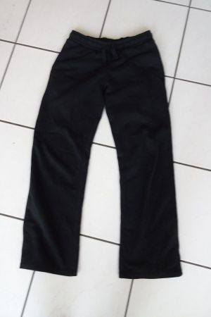 schwarze Trainerhose, Turnhose Jersey Gr. 146 - 152