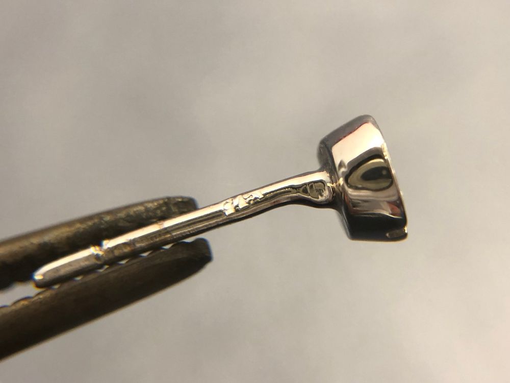 Orecchini pendenti & Orecchini a lobo: Ohrstecker mit Diamanten 0.10 ct. 18 Karat Weissgold 750 – Nuovo (secondo la descrizione) da Bern venduto da bombich 5