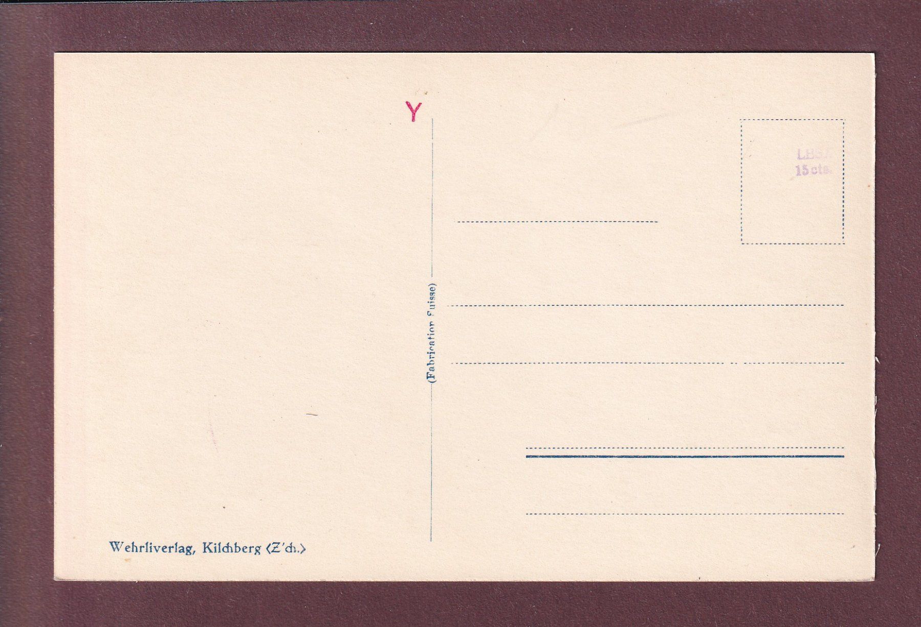 Cartoline postali: BERN - Nydeckquartier – Usato da Pully venduto da nicecards 1
