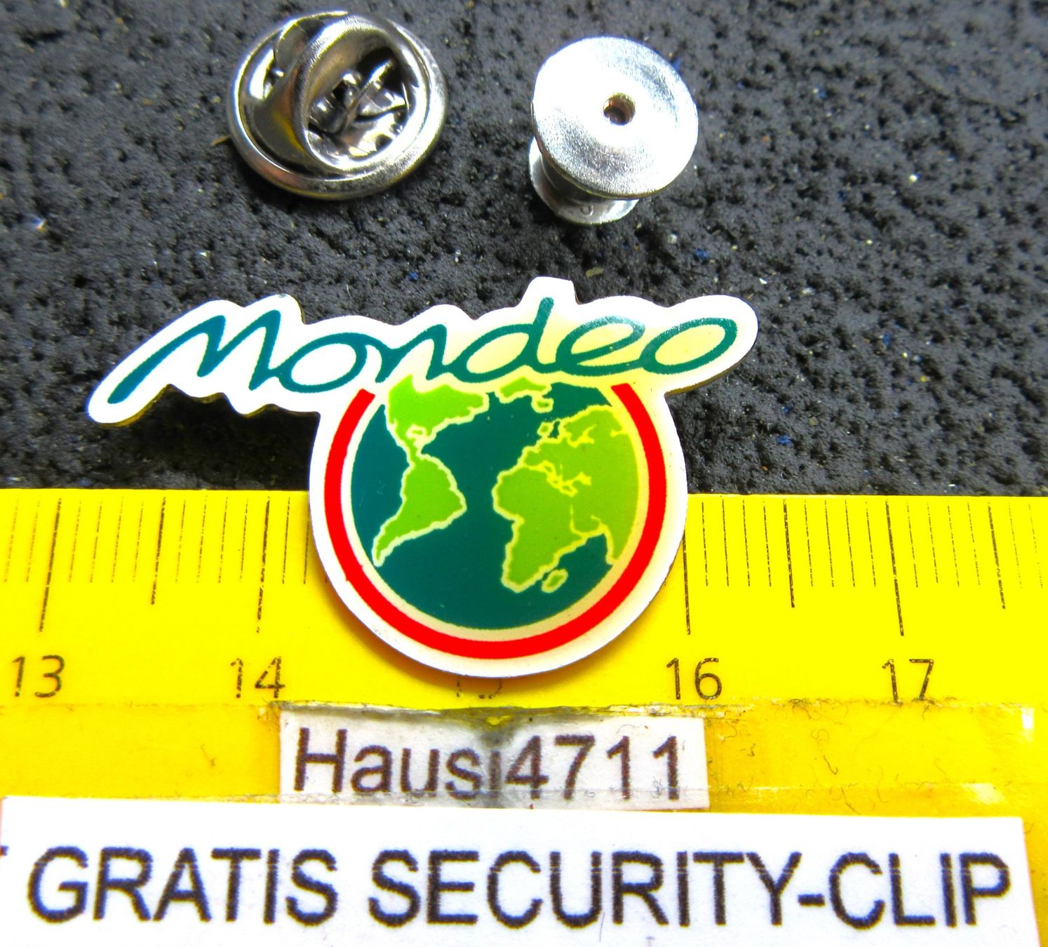 Ford Placchette & Badge: MONDEO FORD AUTO PIN MIT SECURITY-CLIP – Usato da Ettingen venduto da Hausi4711