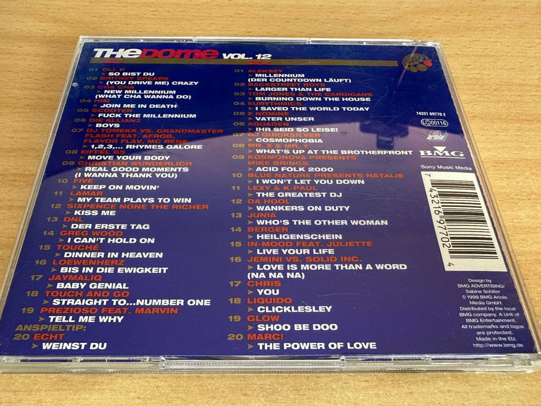 CDs: Various – The Dome Vol. 12 - 2 CD – Gebraucht aus Rikon im Tösstal von Alpenmutz 1