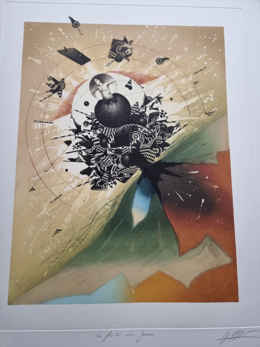 Poster & Bilder: Georges Dussau RADIERUNG SIGNIERT – Gebraucht aus Gersau von grafik-kunst 1
