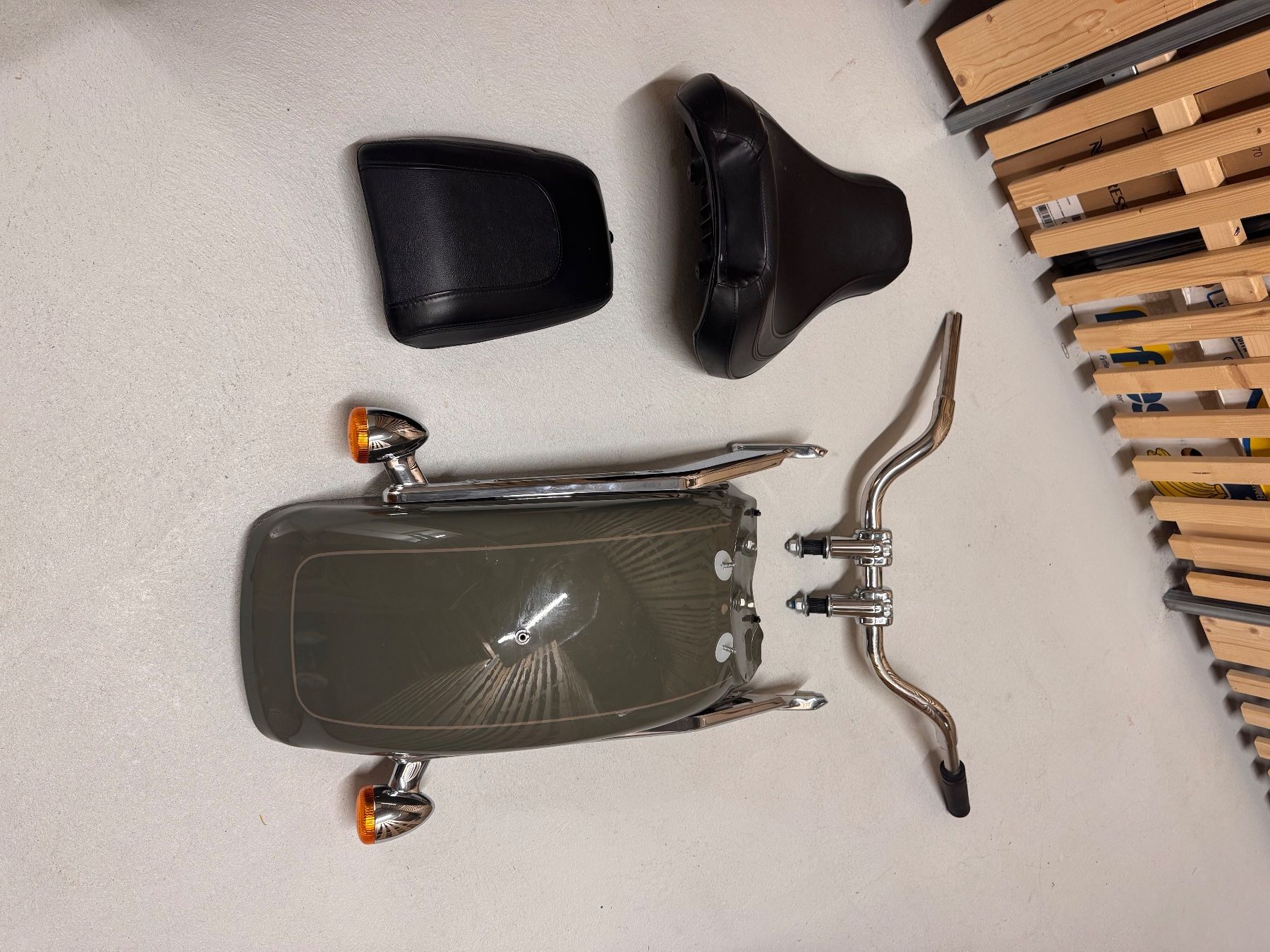 Harley-Davidson Chopper: CUSTOM HARLEY-DAVIDSON 2021 Softail Fat Boy Special, Stage 2 – Usato da Grüningen venduto da con_9mdz 8