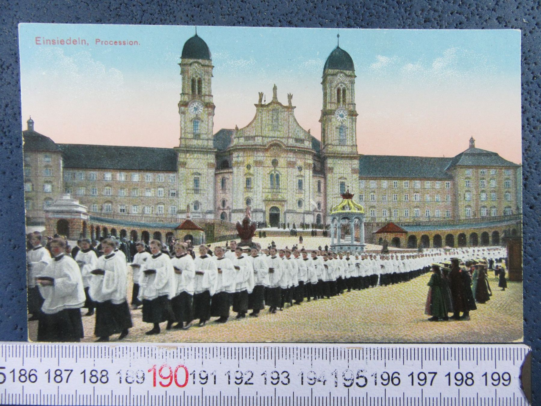 Cartoline postali: EINSIEDELN PROCESSION SZ AK – Usato da Ettingen venduto da Hausi4711
