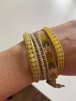 Armband farbig gelb