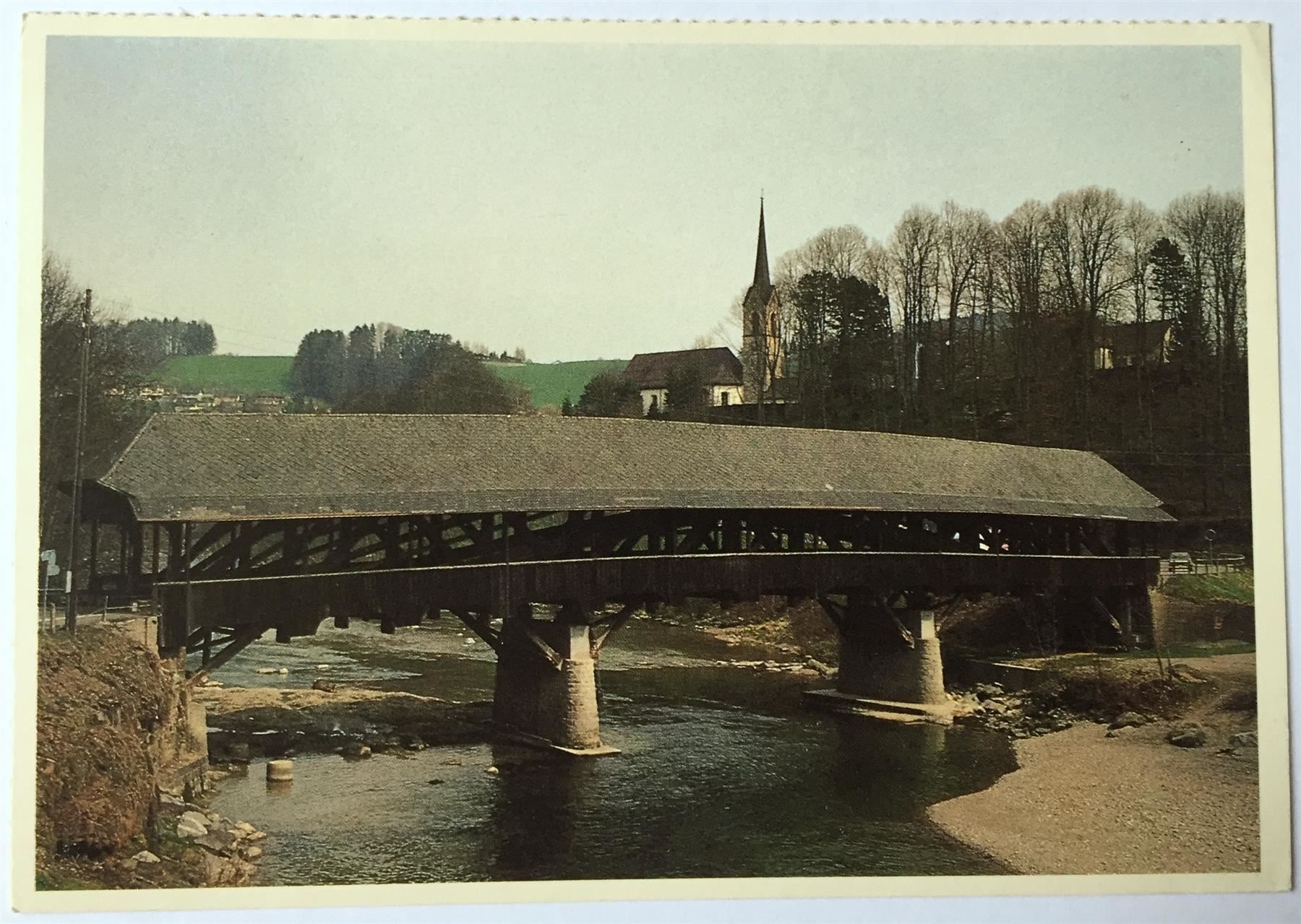 Ansichtskarten: LÜTISBURG Thurbrücke – Neu (gemäss Beschreibung) aus Jona von philajona