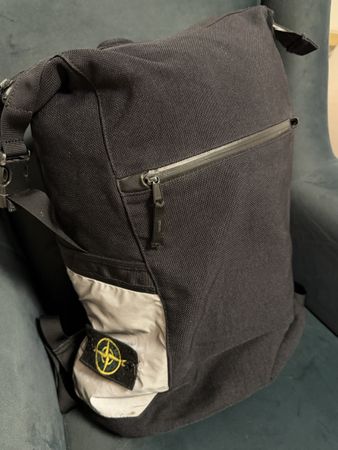Stone Island Coated Nylon Metal in ECONYL® Backpack