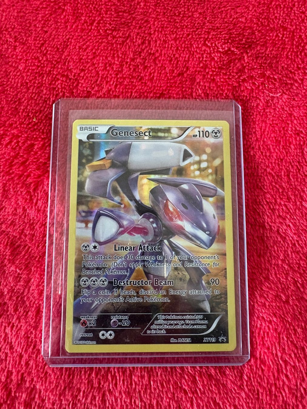 Pokémon Carte collezionabili: Genesect XY119 Holo Promo / EN – Usato da Petit-lancy venduto da Jototti