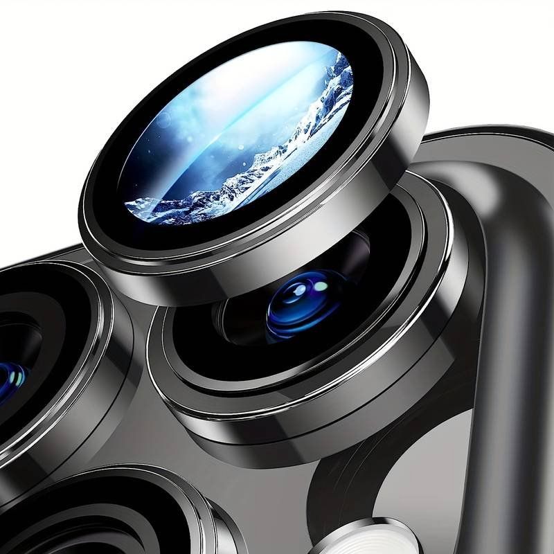 Apple Telefoni cellulari / Smartphones: iPhone 16 Pro(Max) -3 Verres protection Caméra NOIR – Nuovo e nell'imballaggio originale da Morges venduto da DigiAC 1