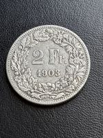 Monnaie Suisse 🇨🇭 1903 2frs ARGENT 