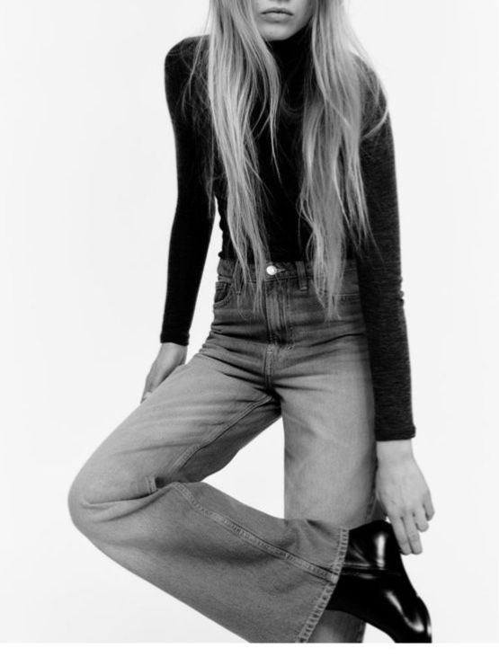 Jeans: Wide-leg Jeans Grau in Gr.42 /M – Nuovo (secondo la descrizione) da Zumikon venduto da nat_96zs 1