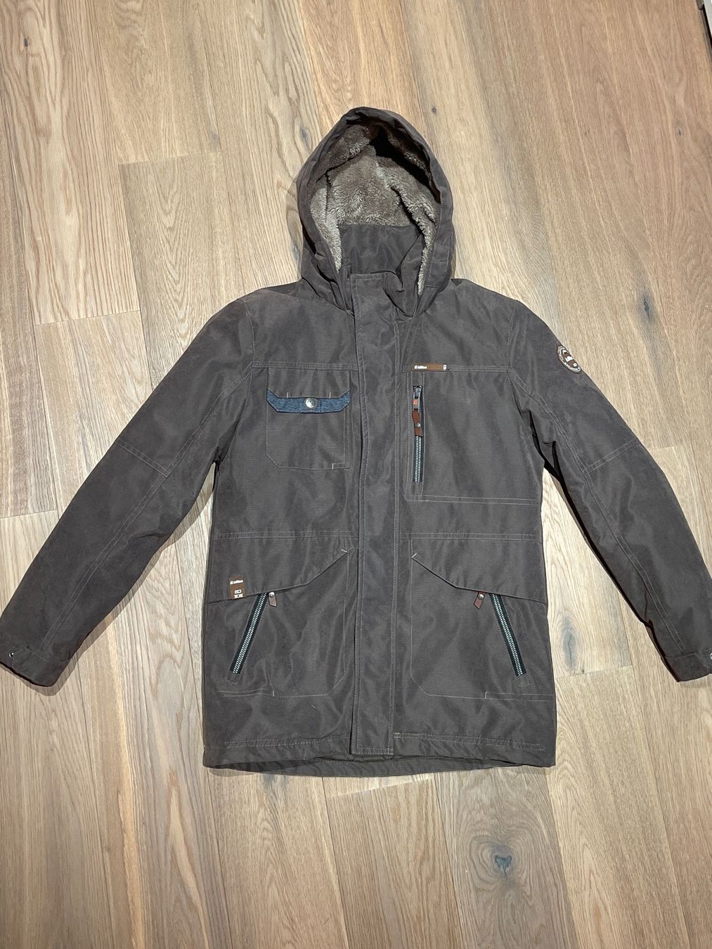 Killtec Giacche & Cappotti: Jacke Killtec, Gr 152, braun – Nuovo (secondo la descrizione) da Egg b. Zürich venduto da d.t.t