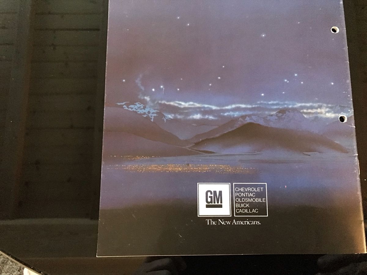 GM Documenti: GM Prospekt "The New Americans" 1981 – Usato da Balterswil venduto da Jeko1967 7