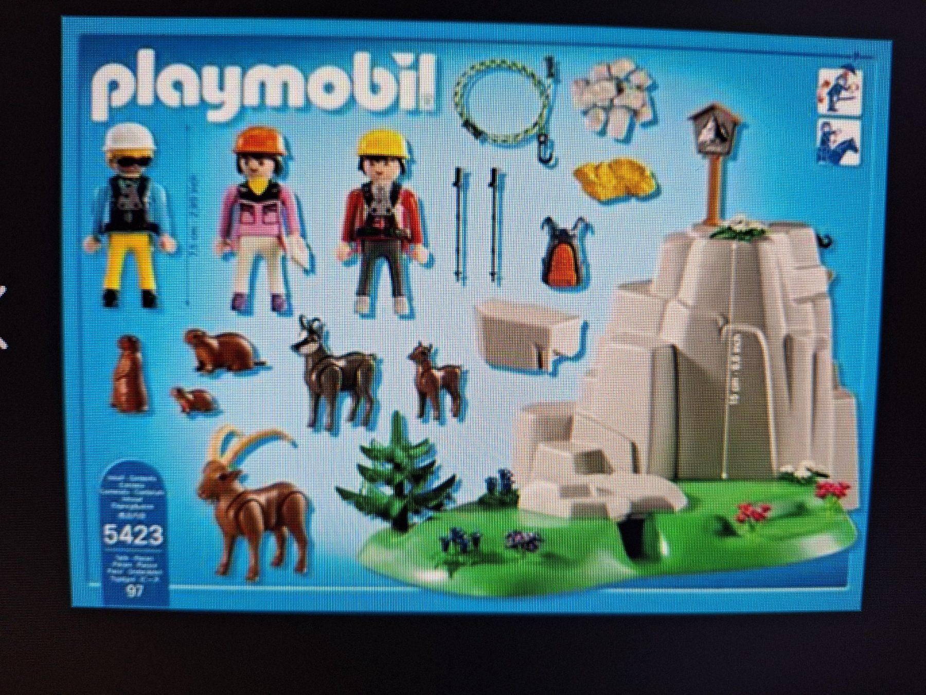 Playmobil Giocattoli: Playmobil Kletterfelsen 5423 – Usato da Wegenstetten venduto da mcfly321
