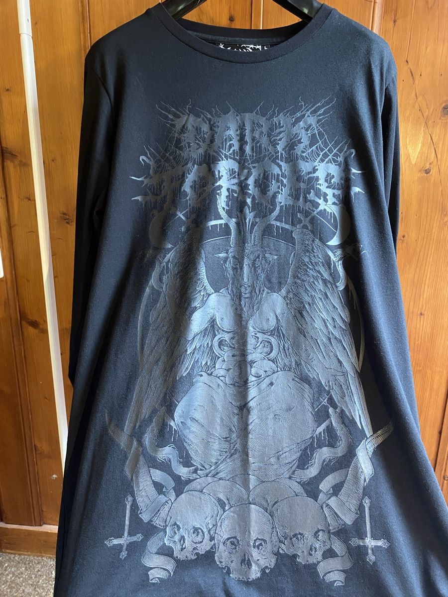 T-shirt: Baphomet Black Longsleeve Size L – Nuovo (secondo la descrizione) da Monts-de-Corsier venduto da dav_z62k 1