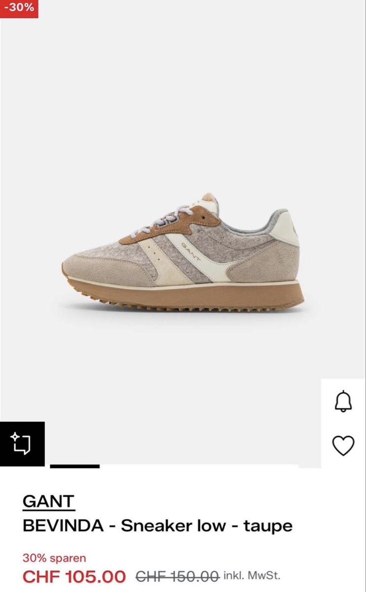 Gant Scarpe da donna: Gant Bevinda Sneaker Gr.39 Neu – Nuovo e nell'imballaggio originale da Rothenhausen venduto da dbu_gh52