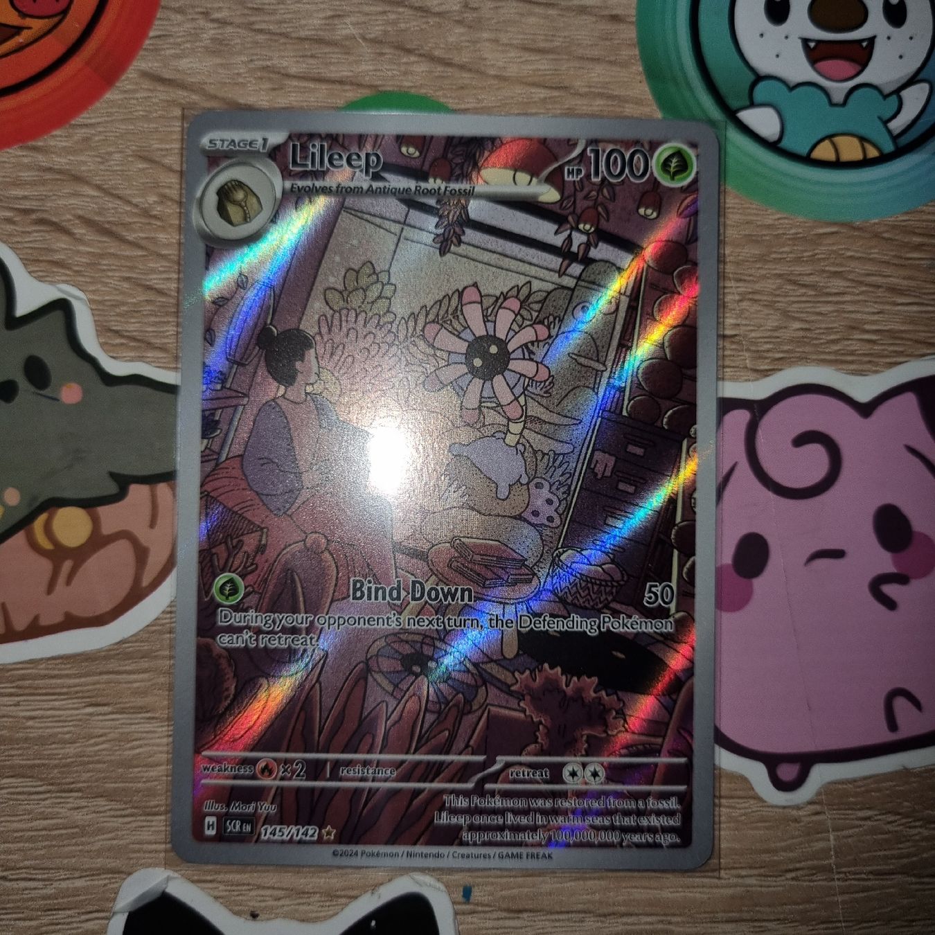 Pokémon Carte collezionabili: Lileep IR – Nuovo (secondo la descrizione) da St-Maurice venduto da Woopersonal 1