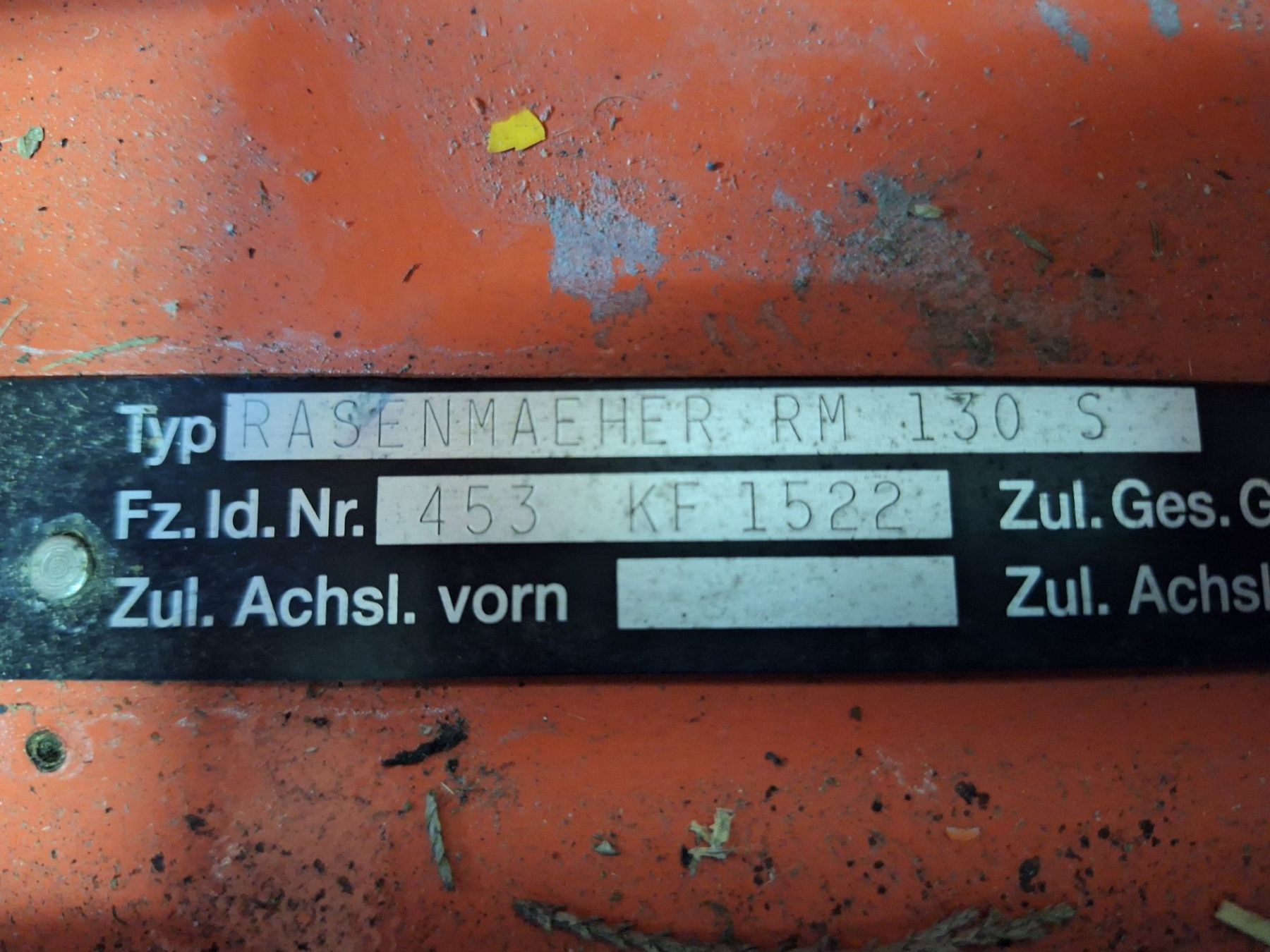 Tagliaerba: Frontmähwerk Wiedenmann 137cm – Usato da Zäziwil venduto da Motorgeraete 3