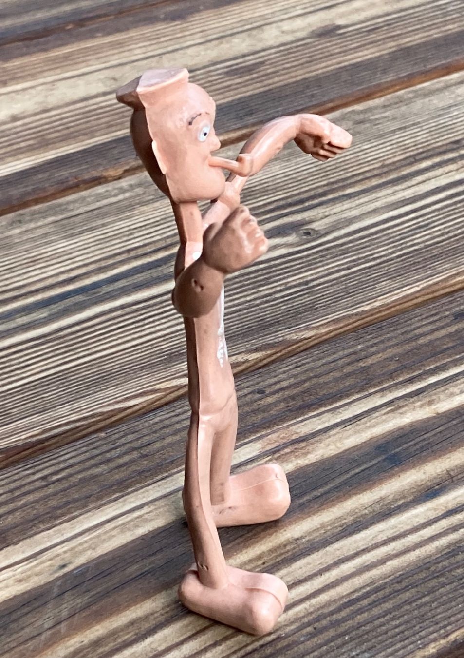Statuette: Comicfigur Popeye Gummipuppe mit Drahtgestell – Usato da Lüchingen venduto da Eeizo 1