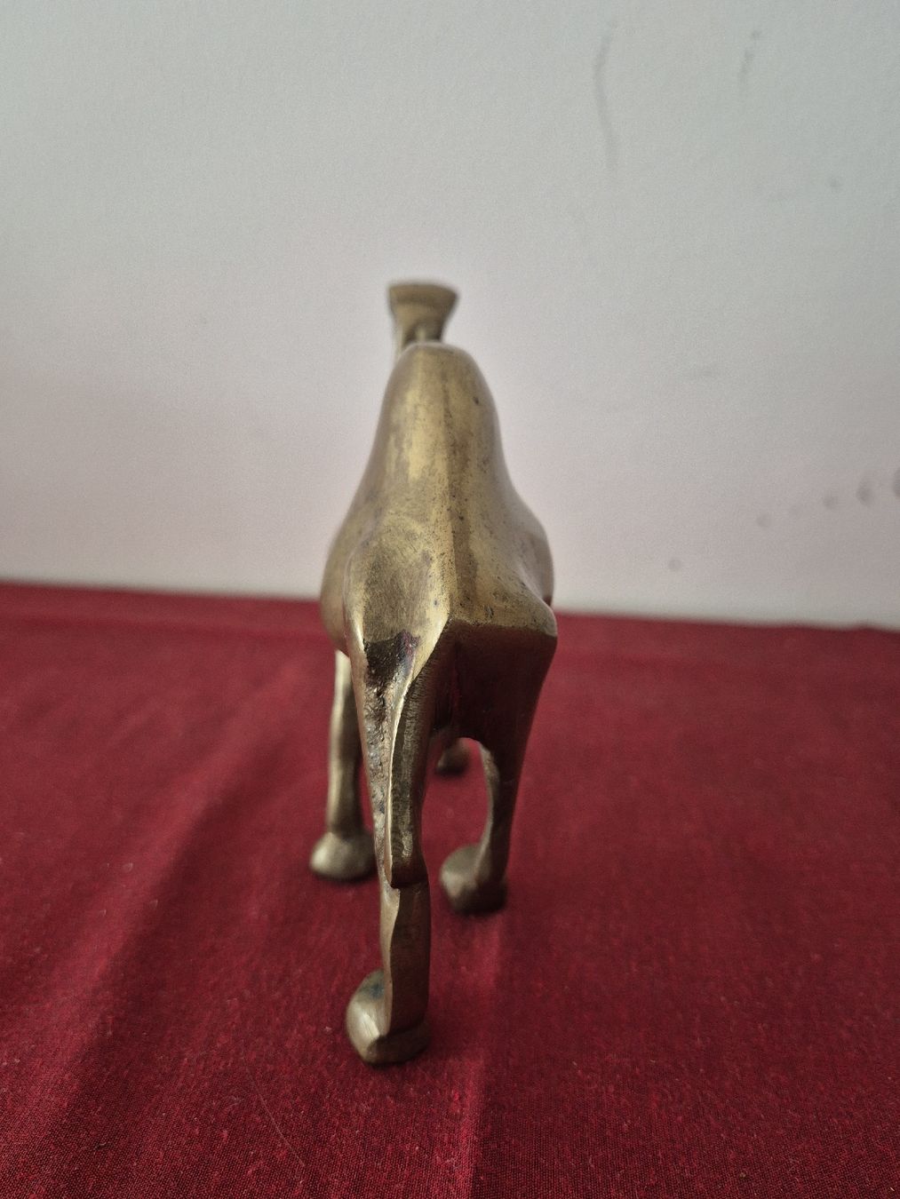 Tutte le decorazioni: Kamel Kamelfigur aus Messing  – Usato da Oberdiessbach venduto da Finland1977 3