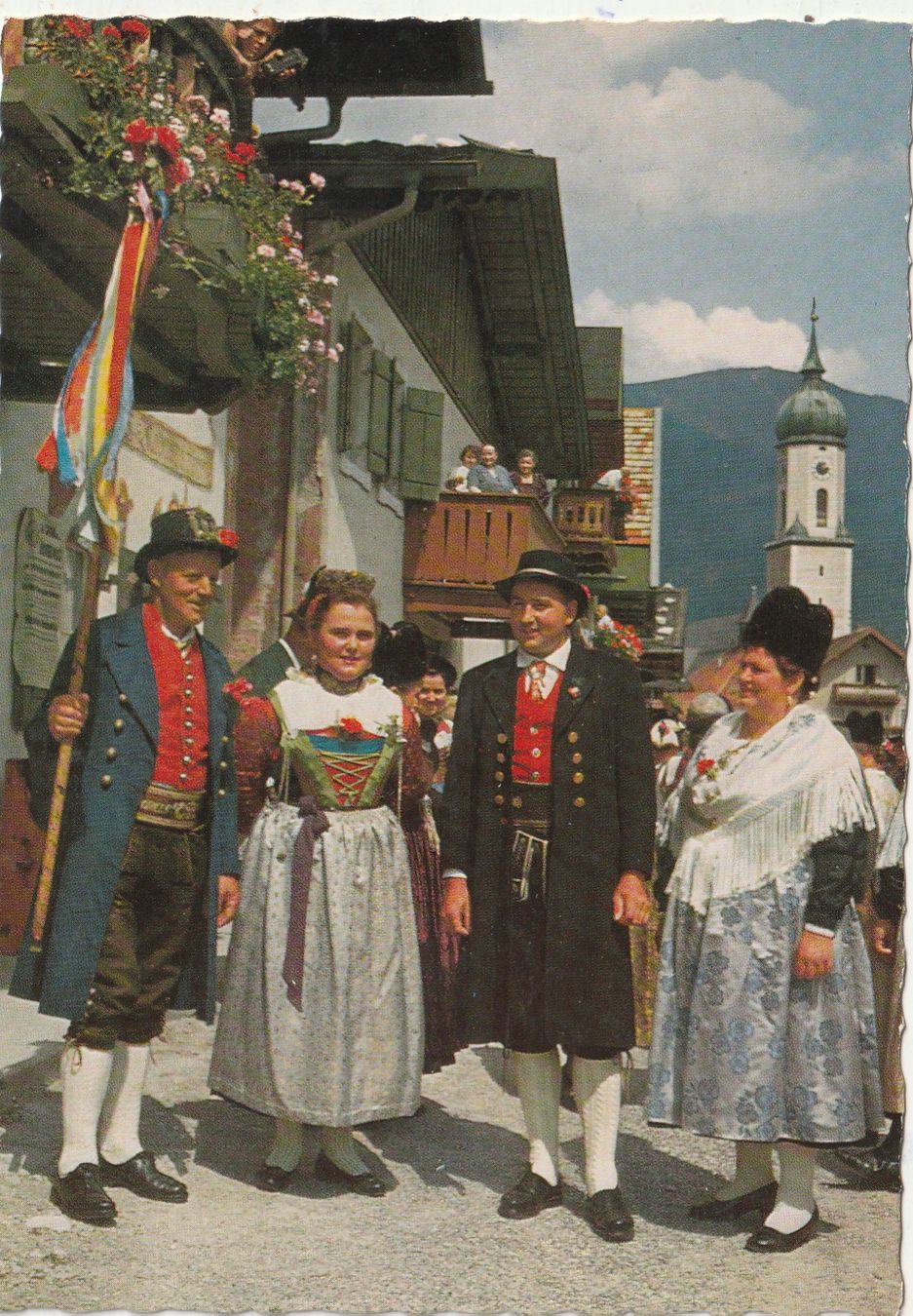 Cartes postales: Oberbayerische Trachten – D'occasion à Lumbrein par made02