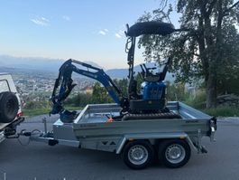 Robuster Kippanhänger 3.5 t – 2 Achsen - RIPPA Switzerland