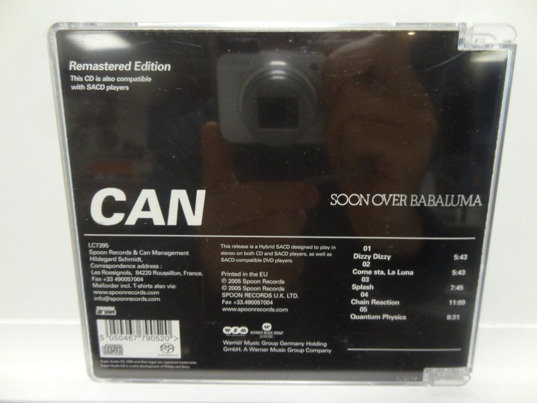 CD: Can Soon Over Babaluma CD Sacd – Usato da luzern venduto da musicandart 1