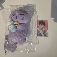 ateez  cup sleeve keyring san