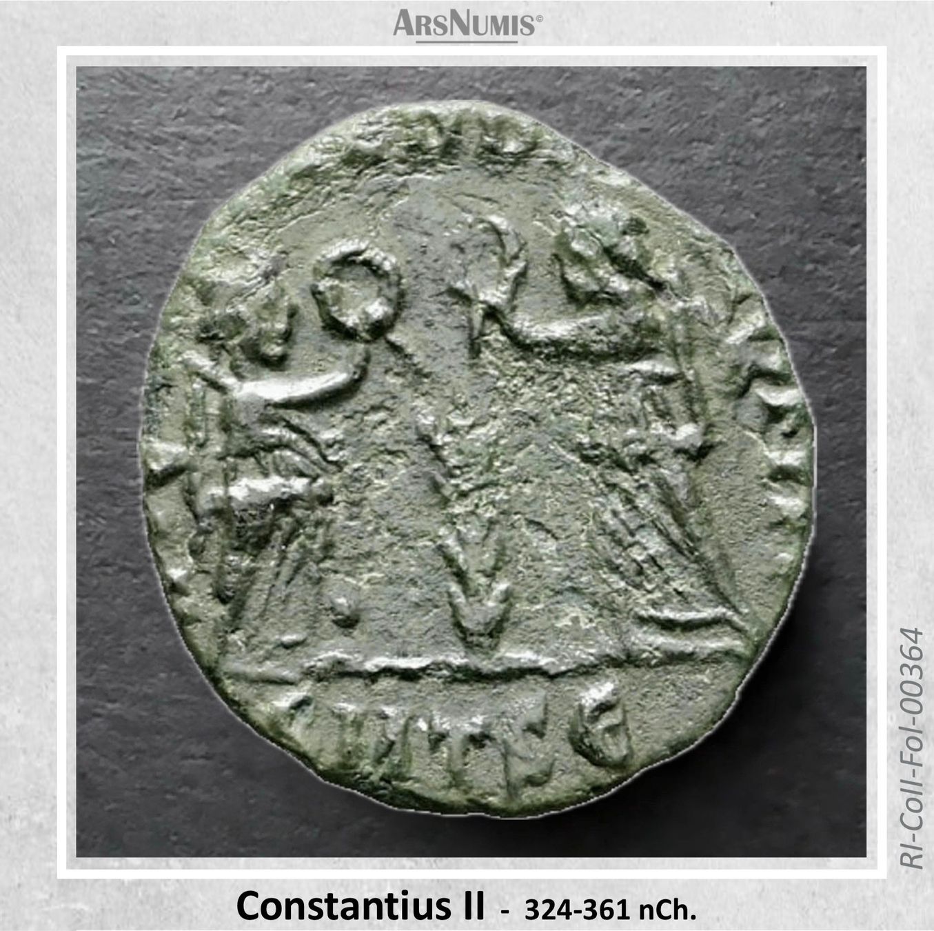 Tutti le monete: Römische Münze - Constantius II – Usato da Oberwil b. Zug venduto da ArsNumis 1