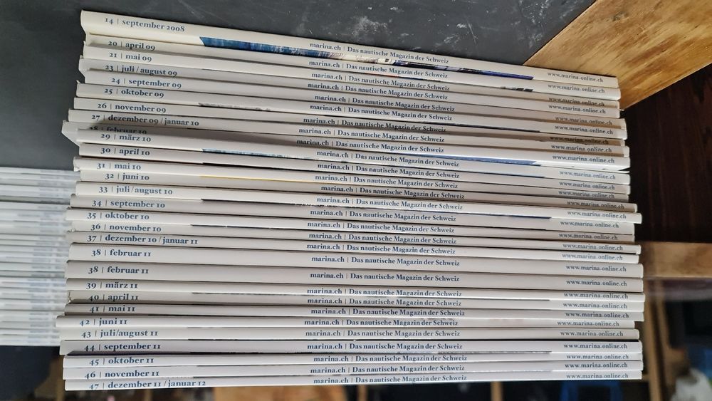 Revues & Magazines: Umfangreiche Sammlung Marina.ch - Zeitschriften: – Neuf (Voir description) à Rheinfelden par ur11er 4