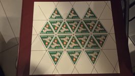 1940 Soldatenmarkem Bogen Fliegerkompanie 17 Kehrdrucke