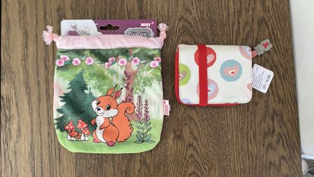 NICI Beutel und Portemonnaie Set "Magical Forest" neu Marke