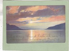 Kitsch Landschaft Stimmung See 1923