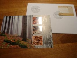 Rohstoff Holz, 2004, FDC + Bildpostkarte ET-o