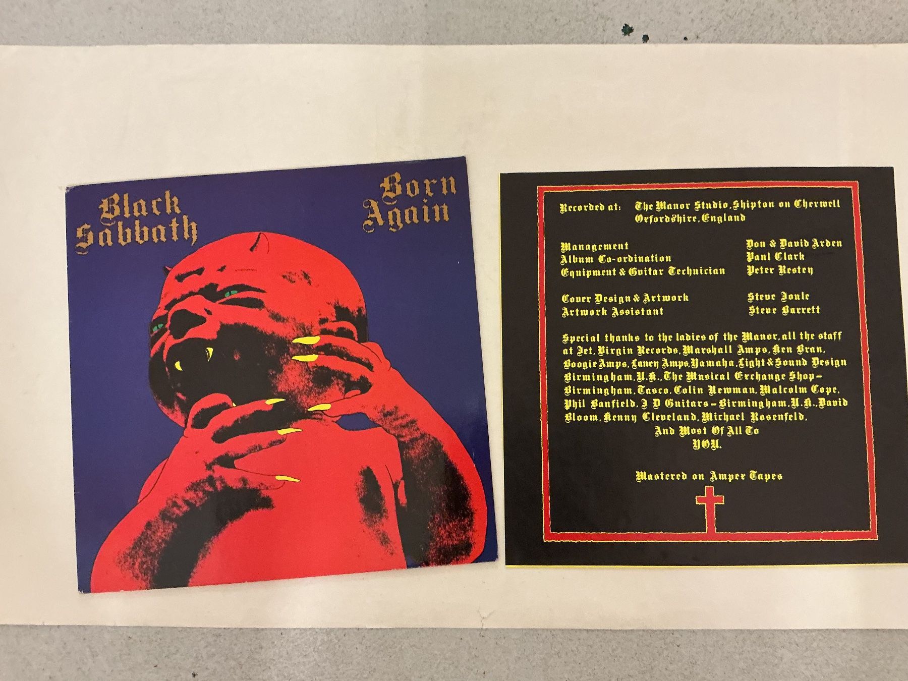 Dischi in vinile: Black Sabbath LP - Born Again – Usato da Winterthur venduto da Tumko-Vinyl