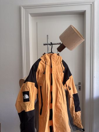 The North Face Rain Jacket, Orange, Size Large