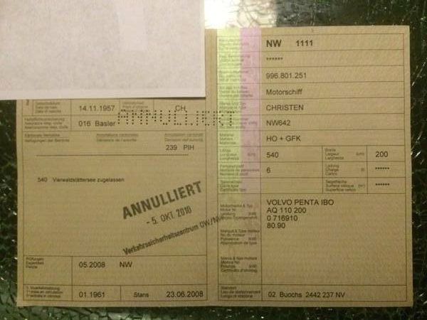Barche: Motorboot Christen 1961 – Usato da St. Gallen venduto da DagmarML 4