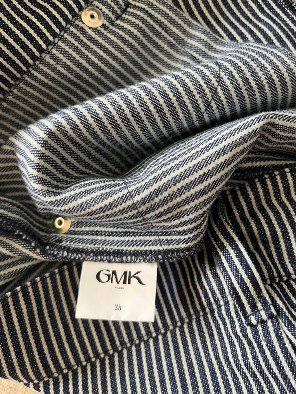 Jeans: STRIPED HICKORY MICK FLARE JEANS – Nuovo (secondo la descrizione) da Zürich venduto da Ankawhi 6