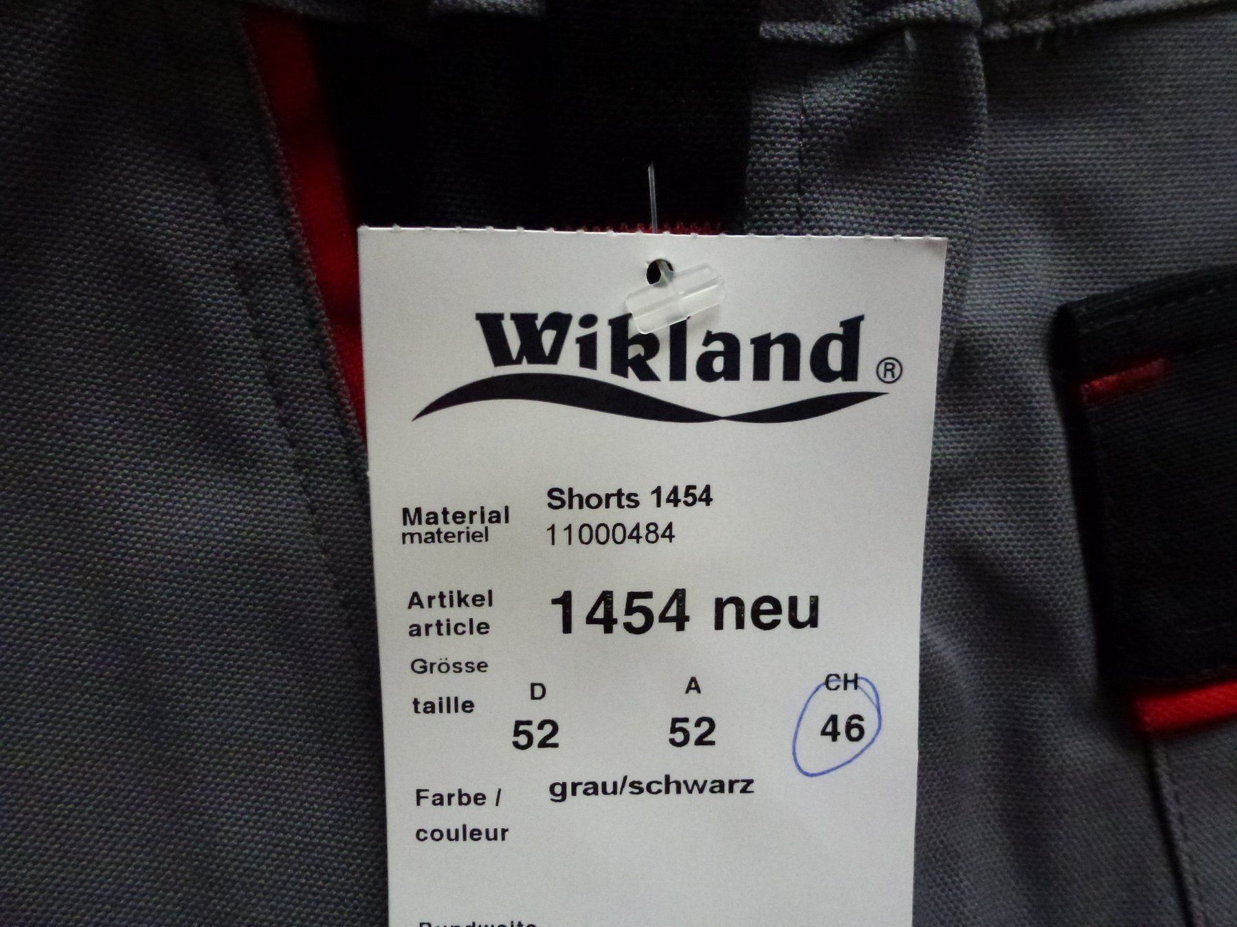 Wikland Hosen: Wikland Arbeitsshorts zum Sommer Preis – Neu und originalverpackt aus St.Gallen von weweg 3