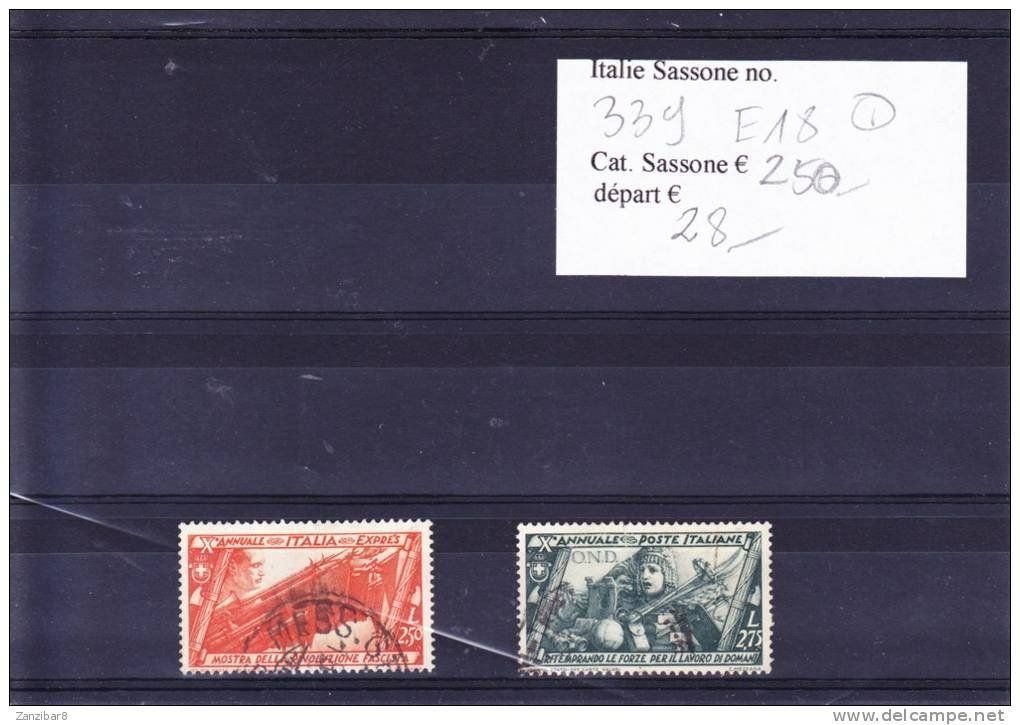 Tutti i francobolli: Italien 429 434 gest. – Usato da Lausanne venduto da Whorvath