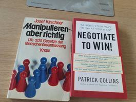 2 Bücher: Manipulieren & Verhandeln -