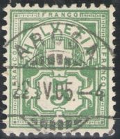 CH - Ziffermuster - SBK Nr. 65B - Arosa GR