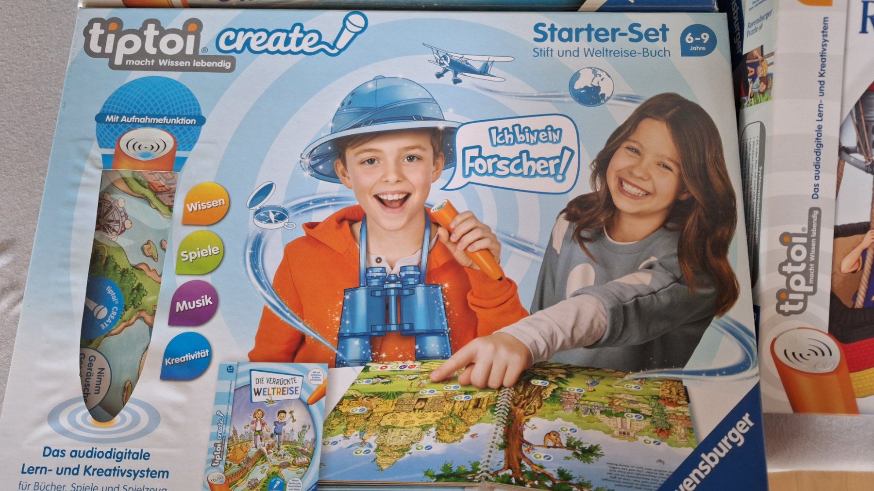 Ravensburger Giocattoli: Ravensburger Tiptoi Sammelset mit Stift – Usato da Hettenschwil venduto da Schneuggi2 4