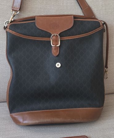 LONGCHAMP  Leder braun/schwarz sehr guter Zustand