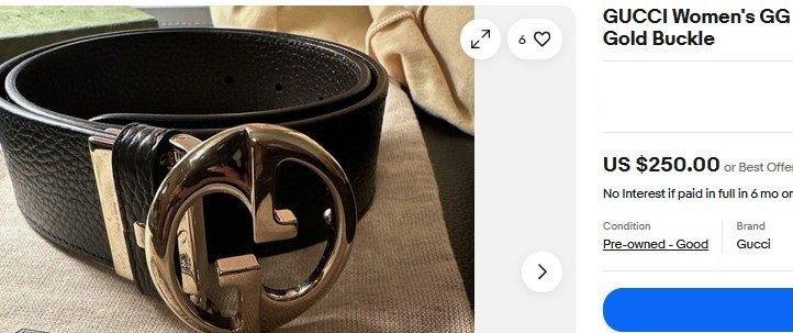 Gucci Cinture: Gucci Gürtel /  ceinture – Usato da Collonges venduto da Allegree 9